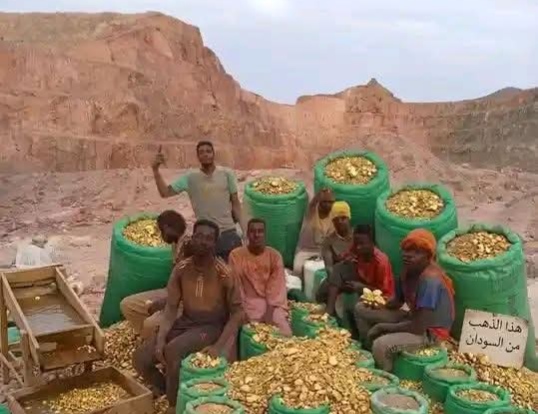بشرى سارة للدهابة في السودان اكتشاف منجم جديد للذهب 
