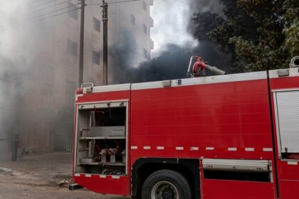 حريق مفاجئ بسوق بورتسودان