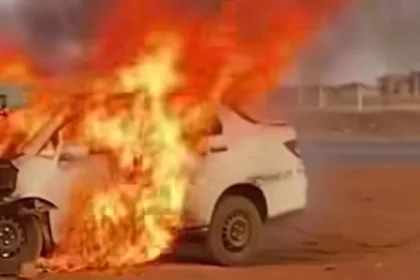 النيران تلاحق المركبات في بورتسودان.. حريق جديد يثير القلق